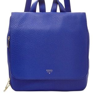 Fossil Preston Leather Backpack